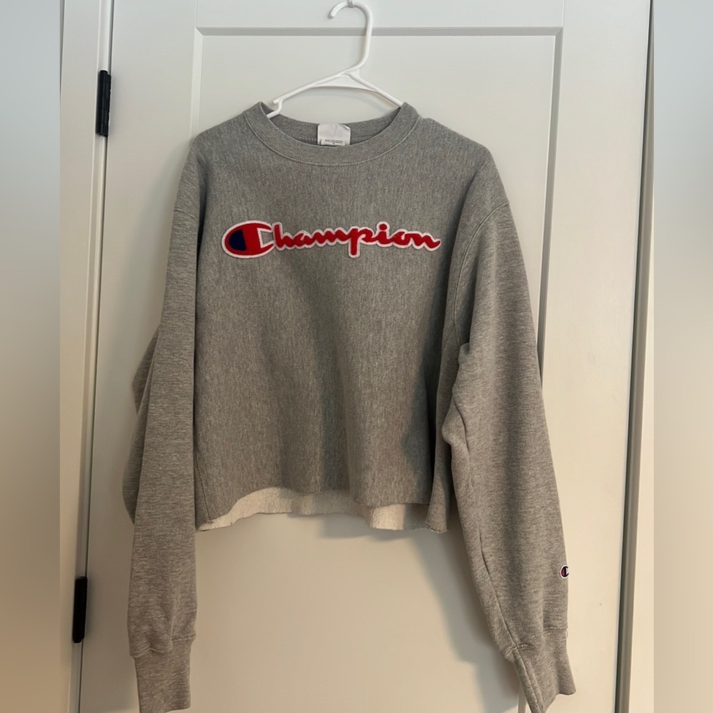 Champion cutoff crewneck